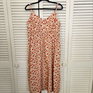 Flower Prnt Maxi Dress